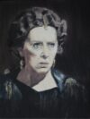 Łukasz Stokłosa, Antonia Minor, Margaret Tyzack (2), 2013, olej na płótnie, 40x30 cm