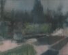 Łukasz Stokłosa, Linderhof, 2020, gwasz na papierze,20x25 cm