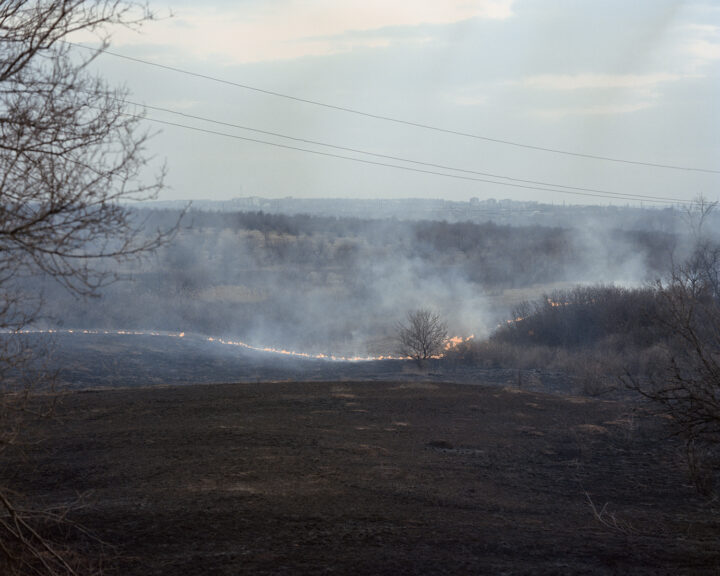 from the series Saprks: Fire (1), Donbass (war zone)
