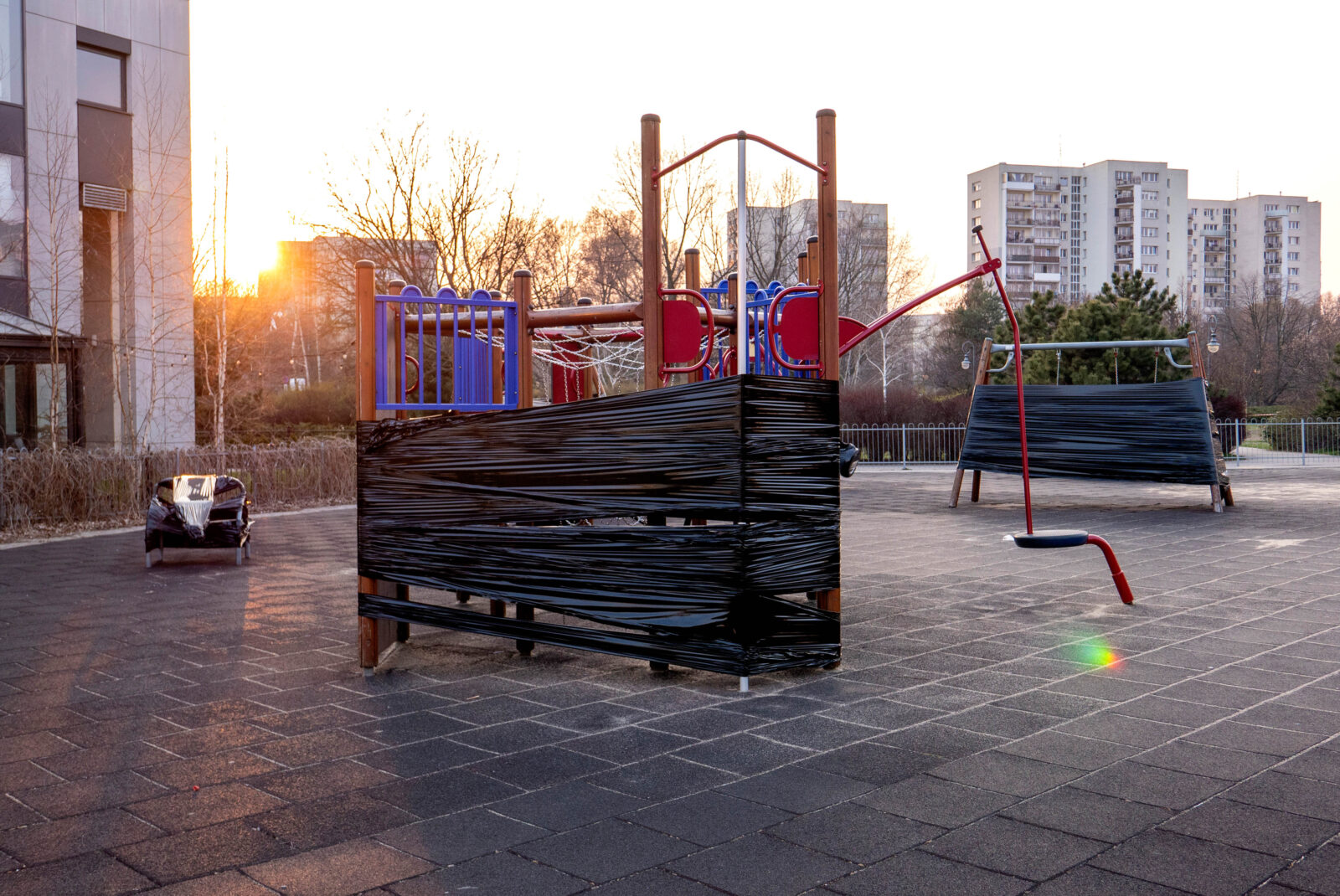 Post Noviki, Covid Playgrounds, 2020