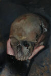 Skull, 60x40cm, oil on canvas, 2021