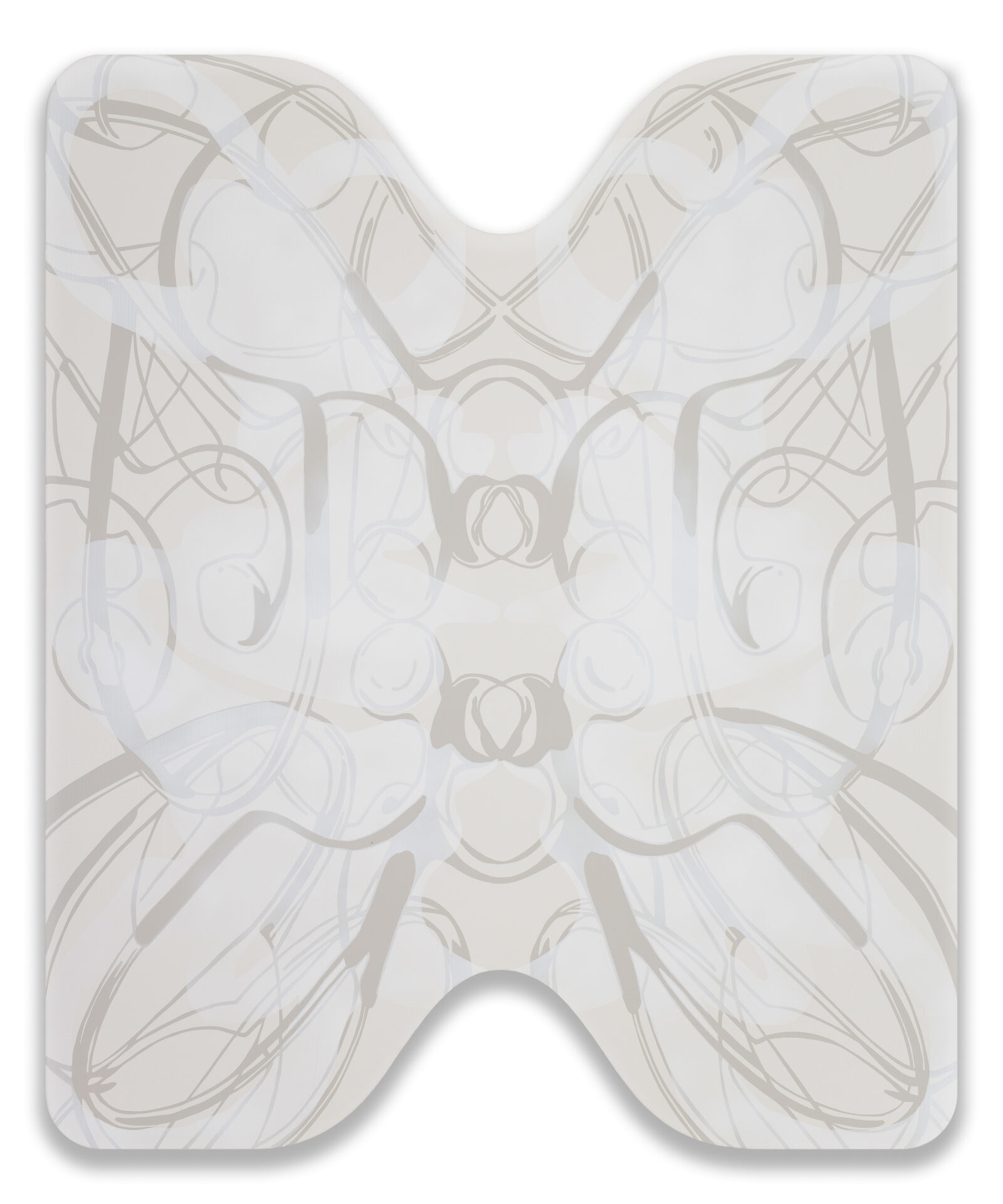 Iza Opiełka - semicircular cannals, 2023 akryl na płótnie, 120 x 100 cm