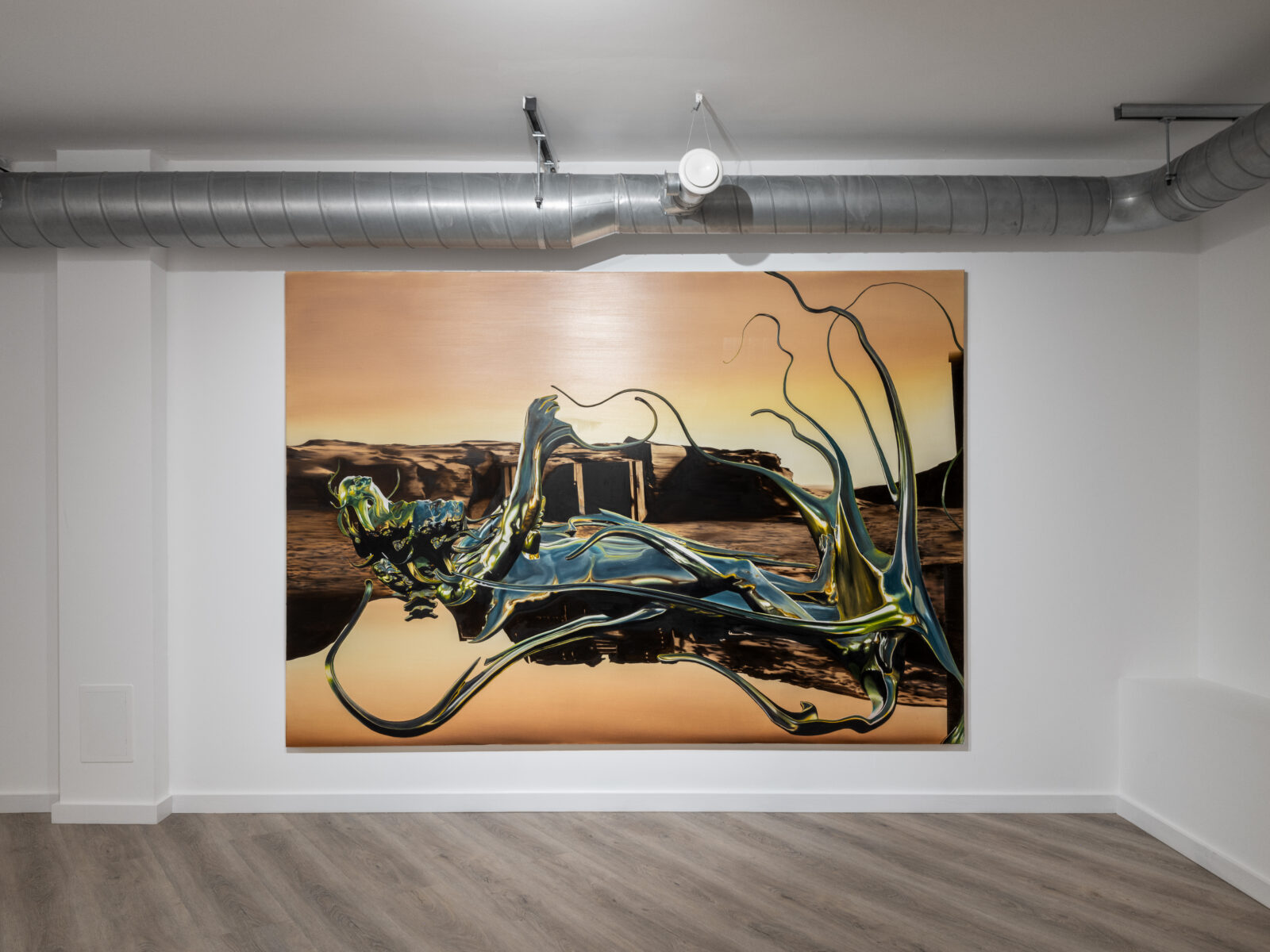 Paweł Baśnik, In His House at R’lyeh Dead Cthulhu Waits Dreaming, exhibition view, photo: JUDDartINDEX