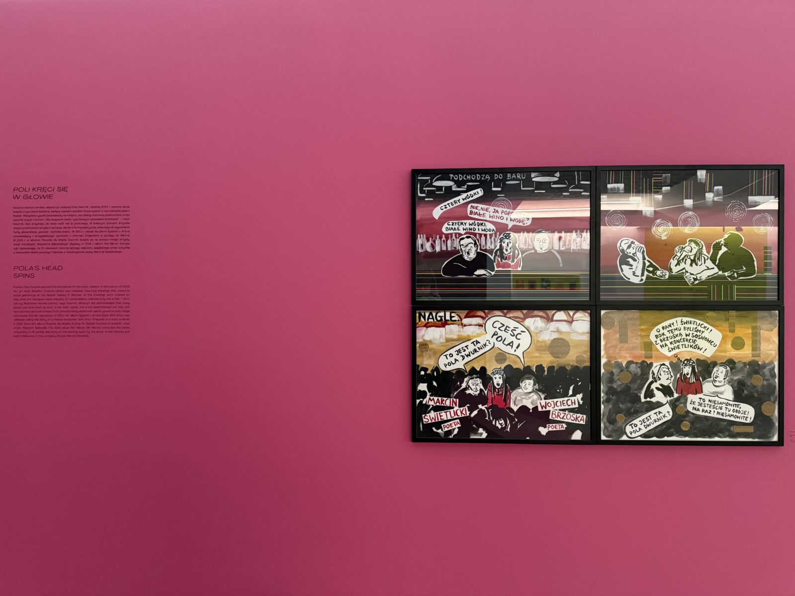 Widok wystawy, dzięki uprzejmości Bunkra Sztuki, Autorka fotografii: Paula Zarzycka