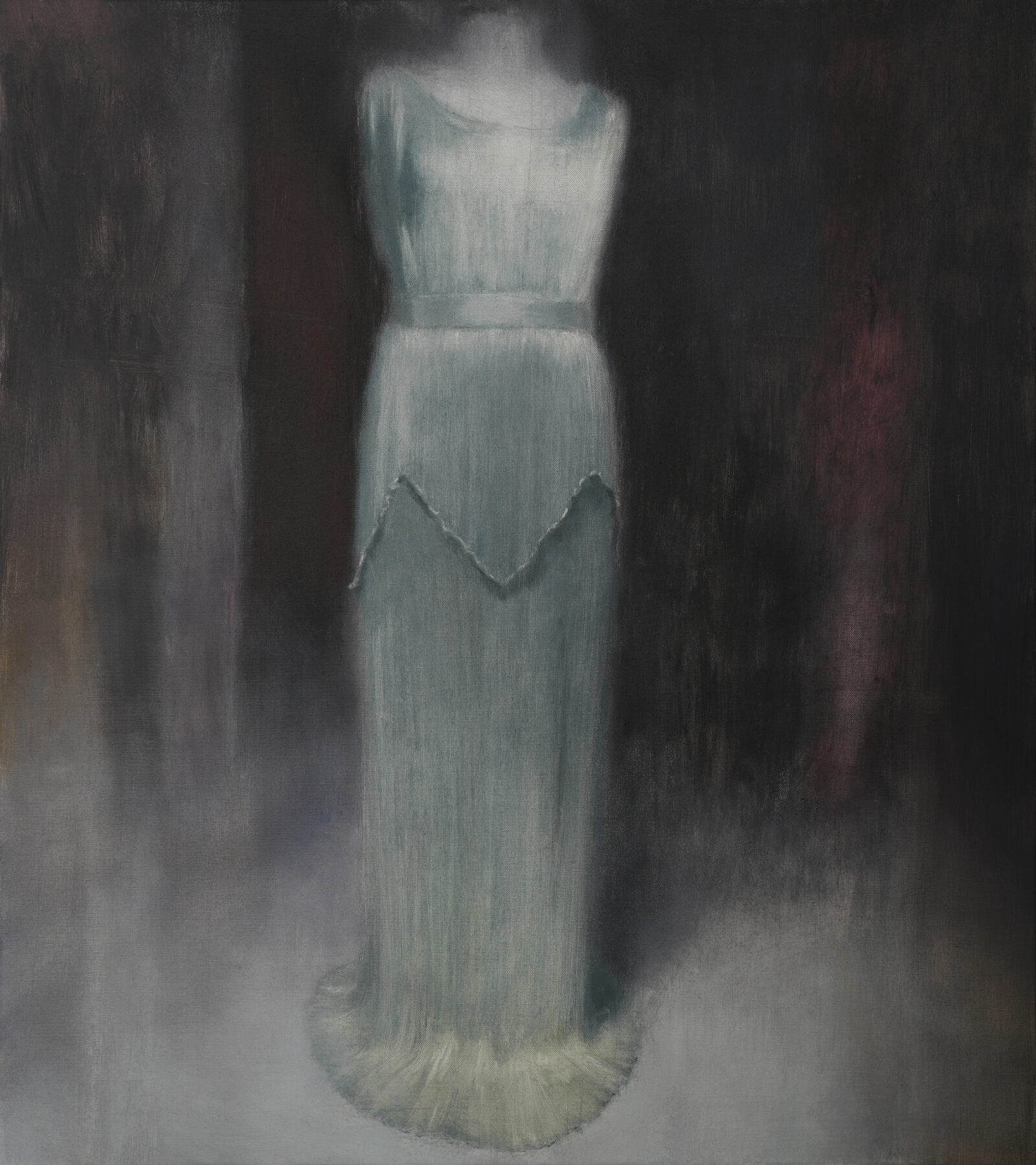 Łukasz Stokłosa, Mariano Fortuny 1934, 2026, oil on canvas, 90x80 cm.JPG